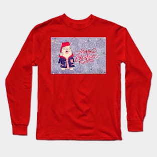 Cartoon Bear Christmas Long Sleeve T-Shirt